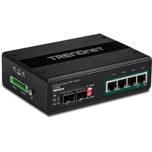 Trendnet TI-PG62B network switch Unmanaged L2 Gigabit Ethernet (10/100/1000) Power over Ethernet (PoE) Black