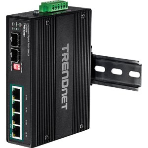 Trendnet TI-PG62B network switch Unmanaged L2 Gigabit Ethernet (10/100/1000) Power over Ethernet (PoE) Black