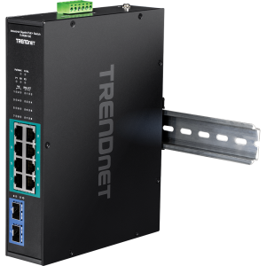 Trendnet TI-PGM102 network switch Gigabit Ethernet (10/100/1000) Power over Ethernet (PoE) Black