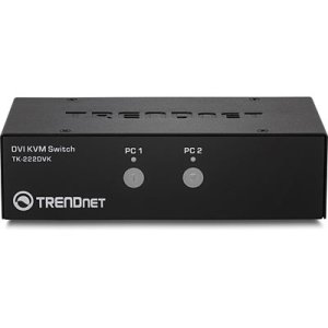 Trendnet TK-222DVK KVM switch Black