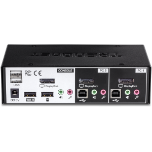 Trendnet TK-241DP KVM switch Black