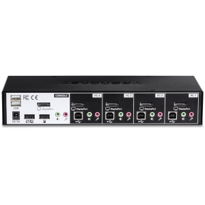 Trendnet TK-441DP KVM switch Black