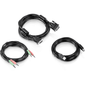 Trendnet TK-CD15 KVM cable Black 4.5 m