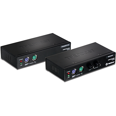 Trendnet TK-EX3 KVM switch Black