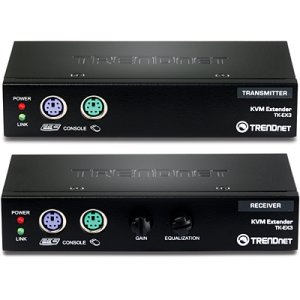 Trendnet TK-EX3 KVM switch Black