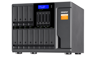 QNAP TL-D1600S storage drive enclosure HDD/SSD enclosure Black, Grey 2.5/3.5"