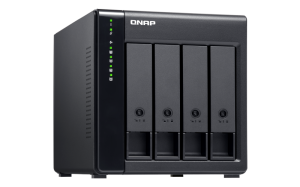 QNAP TL-D400S HDD/SSD enclosure Black, Grey 2.5/3.5"