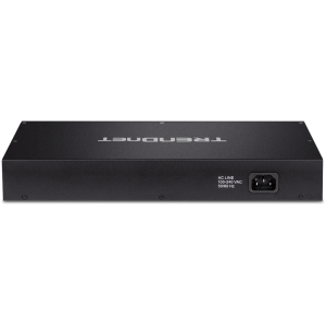 Trendnet TPE-3012LS network switch Managed Gigabit Ethernet (10/100/1000) Power over Ethernet (PoE) 1U Black