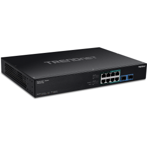 Trendnet TPE-BG102G network switch Unmanaged Gigabit Ethernet (10/100/1000) Power over Ethernet (PoE) 1U Black