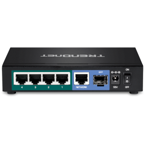 Trendnet TPE-TG611 network switch Gigabit Ethernet (10/100/1000) Power over Ethernet (PoE) Black