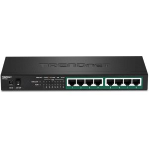 Trendnet TPE-TG83 network switch Unmanaged Gigabit Ethernet (10/100/1000) Power over Ethernet (PoE) Black