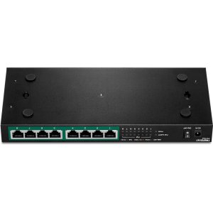 Trendnet TPE-TG84 network switch Unmanaged Gigabit Ethernet (10/100/1000) Power over Ethernet (PoE) Black