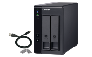 QNAP TR-002/12TB-REDPRO storage drive enclosure HDD/SSD enclosure Black 2.5/3.5"