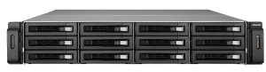 QNAP TS-1279U-RP NAS/storage server Rack (2U) Black i3-2120