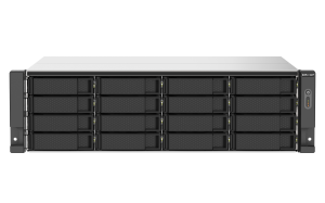 QNAP TS-1673AU-RP NAS Rack (3U) Ryzen Embedded V1500B 16 GB DDR4 320 TB HDD QNAP Turbo System Black, Grey