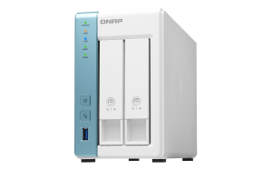 QNAP TS-233 NAS/storage server Mini Tower Ethernet LAN White Cortex-A55