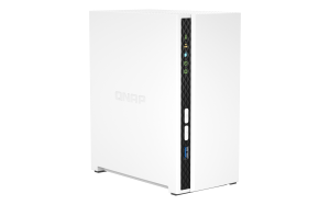 QNAP TS-233 NAS/storage server Mini Tower ARM Cortex-A55 2 GB QNAP QTS White