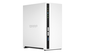 QNAP TS-233 NAS/storage server Mini Tower ARM Cortex-A55 2 GB QNAP QTS White