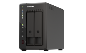 QNAP TS-253E NAS Tower Ethernet LAN Black J6412