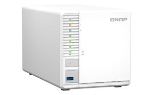 QNAP TS-364 NAS Tower Intel® Celeron® 4 GB DDR4 QNAP QTS White