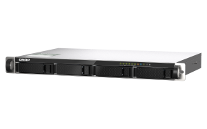 QNAP TS-435XeU NAS Rack (1U) Marvell CN9131 4 GB DDR4 24 TB HDD QNAP QTS Black, Grey