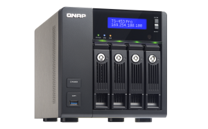 QNAP TS-453 Pro NAS Tower Ethernet LAN Black, Grey