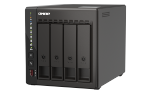 QNAP TS-453E NAS Tower Ethernet LAN Black J6412