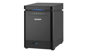 QNAP TS-453mini NAS Desktop Intel® Celeron® 8 GB DDR3L 16 TB HDD QNAP Turbo System Black