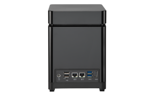 QNAP TS-453mini NAS Desktop Intel® Celeron® 8 GB DDR3L 24 TB HDD QNAP Turbo System Black