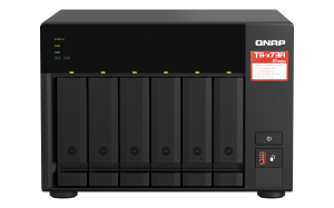 QNAP TS-673A NAS Tower Ethernet LAN Black V1500B