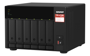 QNAP TS-673A NAS Tower Ethernet LAN Black V1500B