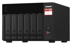 QNAP TS-673A NAS Tower Ethernet LAN Black V1500B