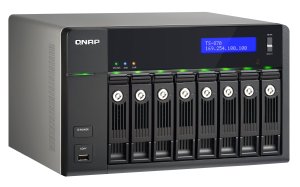 QNAP TS-870 NAS/storage server Tower Ethernet LAN Black