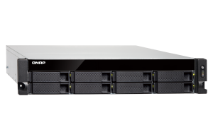 QNAP TS-877XU-RP NAS Rack (2U) Ethernet LAN Black, Grey 2600