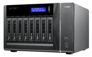 QNAP TS-EC880 Pro NAS Tower Ethernet LAN Black E3-1245V3