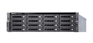 QNAP TS-H1677XU-RP-3700X-32G/128TB-EX NAS/storage server Rack (3U) Ethernet LAN Black