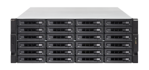 QNAP TS-H2477XU-RP-3700X-32G/192TB-EX NAS/storage server Rack (4U) Ethernet LAN Black