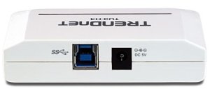 Trendnet TU3-H4 interface hub 5000 Mbit/s White