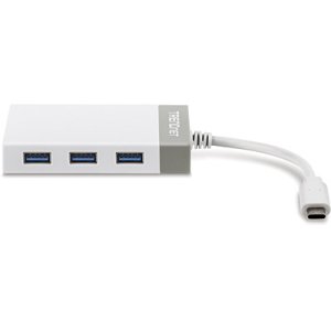 Trendnet TUC-ETGH3 laptop dock/port replicator USB 3.2 Gen 1 (3.1 Gen 1) Type-C Grey, White