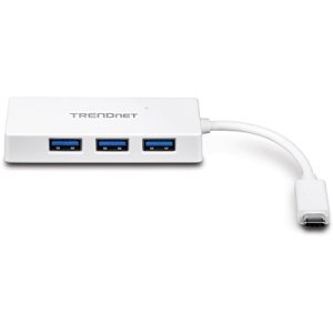 Trendnet TUC-H4E interface hub USB 3.2 Gen 1 (3.1 Gen 1) Type-C 5000 Mbit/s White