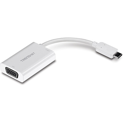 Trendnet TUC-VGA2 USB graphics adapter 1920 x 1200 pixels White