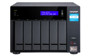 QNAP TVS-672X-I3-8G/108TB-IWP NAS/storage server Tower Ethernet LAN Black i3-8100T