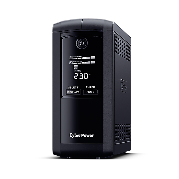 CyberPower VP1000EILCD uninterruptible power supply (UPS) Line-Interactive 1 kVA 550 W 6 AC outlet(s)