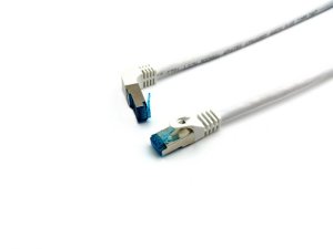 Equip 605801 Cat.6A S/FTP Patch Cable Angeld to Straight 2.0m White