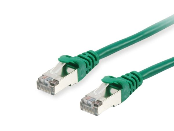 Equip Cat.6 S/FTP Patch Cable, 0.15m, Green