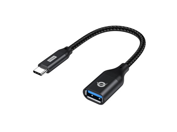 Conceptronic ABBY18B USB 3.2 Gen 2 to USB-A OTG Adapter