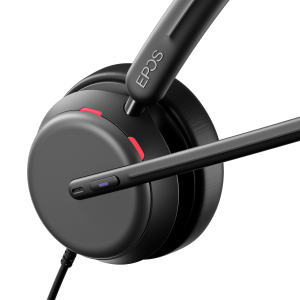 Lenovo 4Z21P85373 headphones/headset Wired Head-band Office/Call center USB Type-C / USB Type-A Black