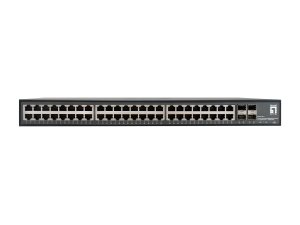 LevelOne GTU-5211 network switch Unmanaged Gigabit Ethernet (10/100/1000) Black