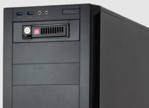CRU QX310 SSD enclosure Black