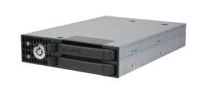 CRU DataPort 6339-0001-9500 SHIPS QX328 Installation Kit for 3.5in bay; Includes frame 2 Host Bus Adapters (HBAs) and 2 cables; accepts up to 2 SHIPS storage modules (sold separately); Kit with PCIe HBAs and 38cm cables